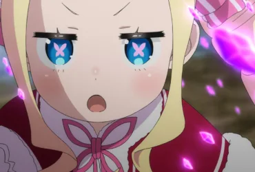 Beatrix no trailer do Arco de Retomada da temporada 4 de Re:ZERO