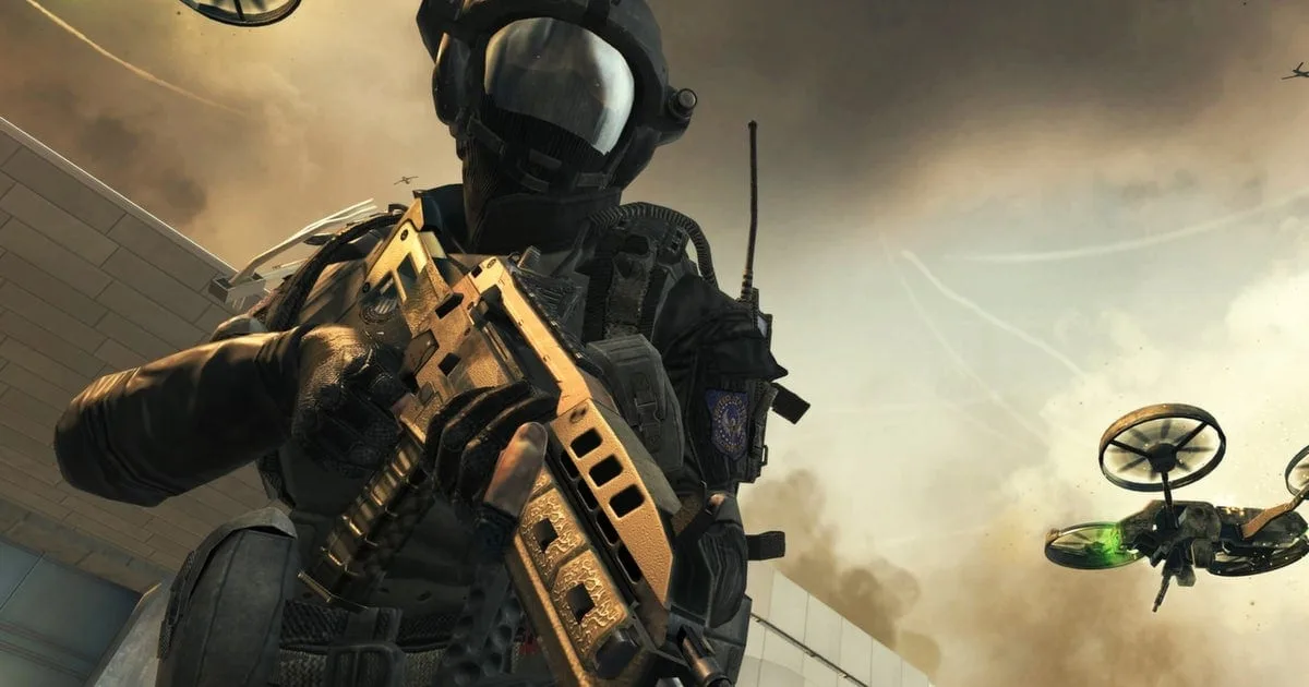 Cena da campanha de Call of Duty Black Ops 2
