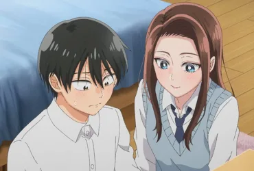 Cena de Gals Can’t Be Kind to Otaku!? destacada pela Crunchyroll