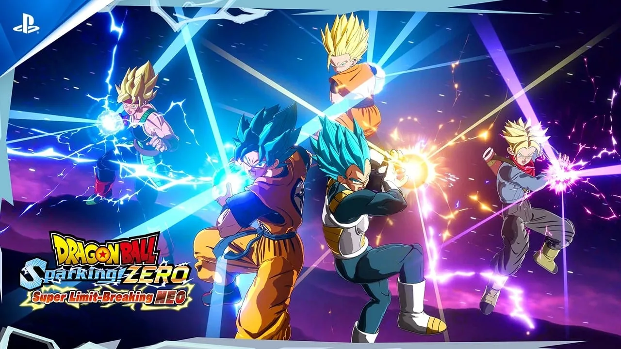 Cena do trailer oficial de Dragon Ball: Sparking! Zero - Super Limit Breaking NEO no PS5