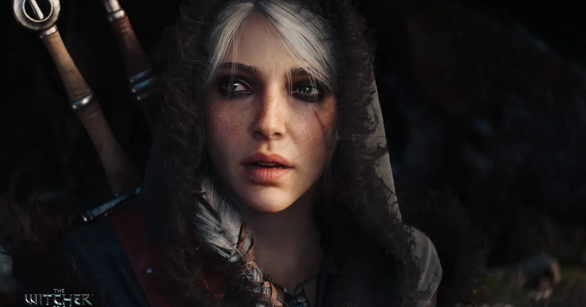 Ciri em arte promocional de The Witcher 4