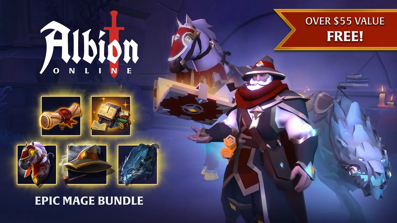 Epic Mage Bundle de Albion Online na Epic Games Store