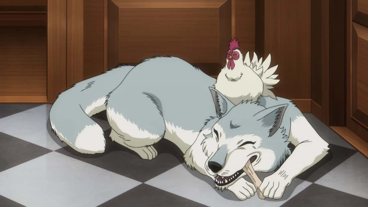 Garbh, o espírito-lobo de I Became a Legend after My 10 Year-Long Last Stand
