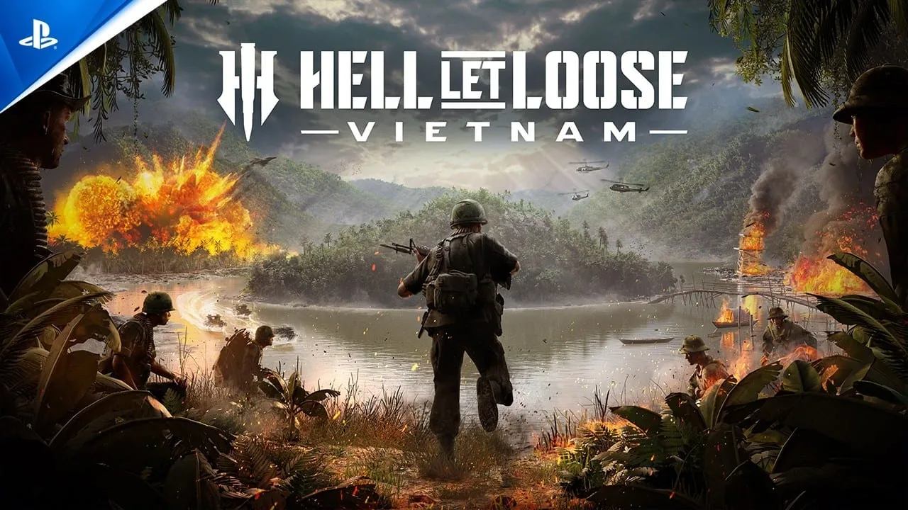 Hell Let Loose: Vietnam em imagem do trailer de lançamento para PS5