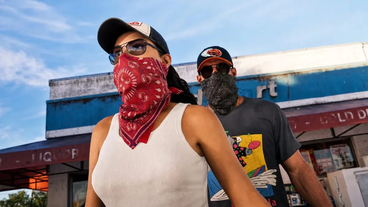 Imagem de divulgação relacionada a GTA 6 com destaque para o PS5