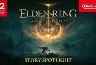 Imagem de ELDEN RING Tarnished Edition no vídeo oficial da Nintendo para o Switch 2