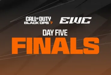 Imagem oficial de Call of Duty: Black Ops 7 nas finais da Esports World Cup