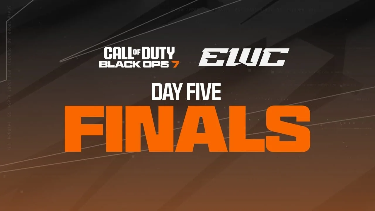 Imagem oficial de Call of Duty: Black Ops 7 nas finais da Esports World Cup