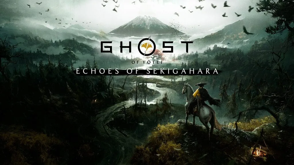 Imagem oficial de Ghost of Yōtei mostrando Atsu em material promocional