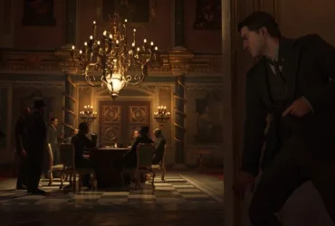 Imagem oficial de Mafia The Old Country mostrando protagonistas da expansão Man of Honor