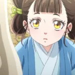 Imagem oficial do anime Shozen mostrando os cinco personagens principais ao fundo com o título da série