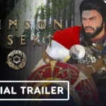 Imagem promocional de Crimson Desert divulgada na Steam