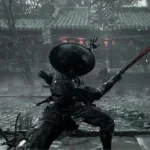 Imagem promocional de Phantom Blade Zero mostrando personagem em combate