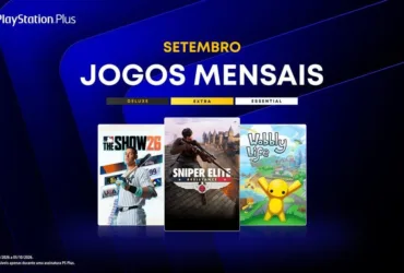 Jogos mensais de setembro do PlayStation Plus com Sniper Elite: Resistance, MLB The Show 26, Wobbly Life e Chained Echoes