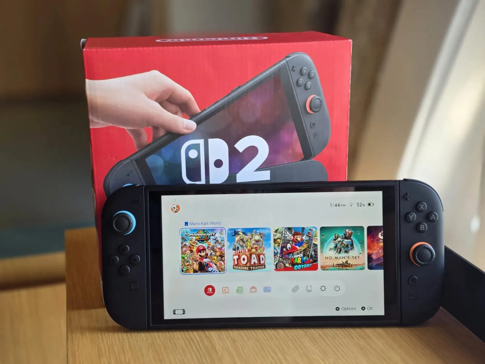 Nintendo Switch 2 em imagem de divulgação