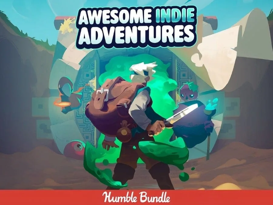Pacote Awesome Indie Adventures da Humble com jogos compatíveis com o Steam Deck