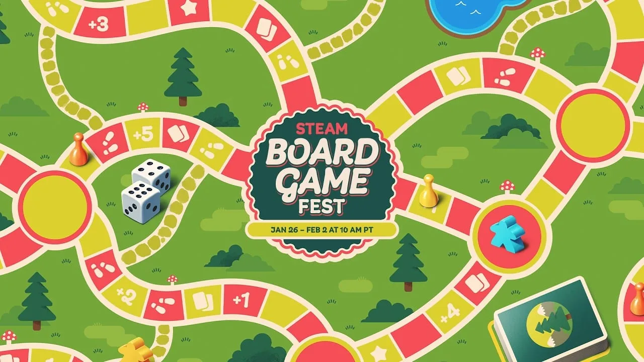 Pôster oficial do DICE CON 2026 mostrando evento de jogos de tabuleiro em Pequim