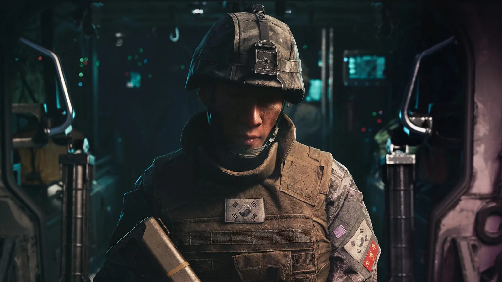 Screenshot de Call of Duty: Modern Warfare 4 com foco em combate multiplayer