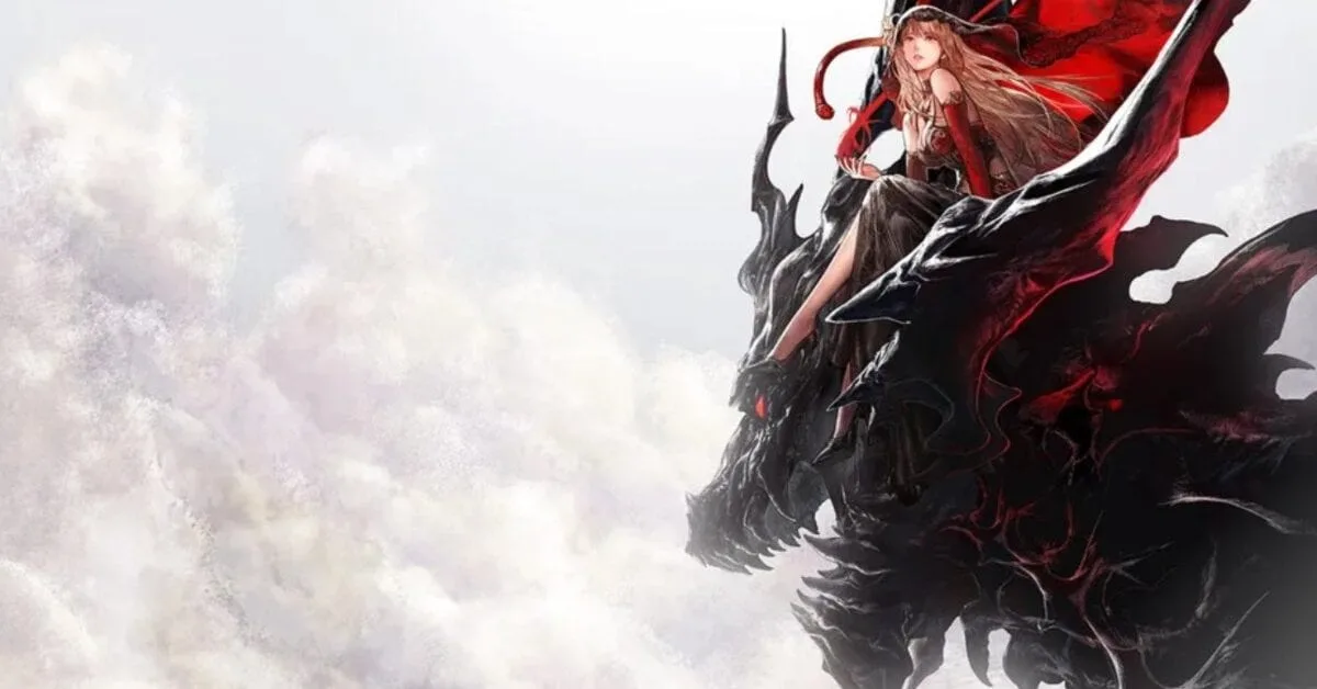 Arte de Final Fantasy Resonance destacando o RPG da Square Enix