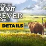 Arte de World of Warcraft: Forever destacando a versão beta do jogo da Blizzard