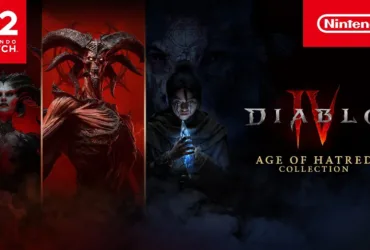 Arte do trailer de Diablo IV: Age of Hatred Collection para Nintendo Switch 2