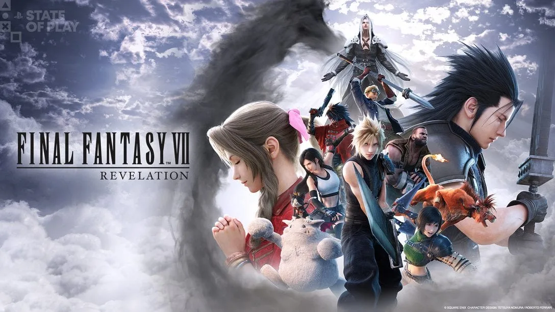 Arte oficial de Final Fantasy VII Revelation para PS5