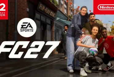 EA SPORTS FC 27 no trailer oficial de pré-venda para Nintendo Switch 2