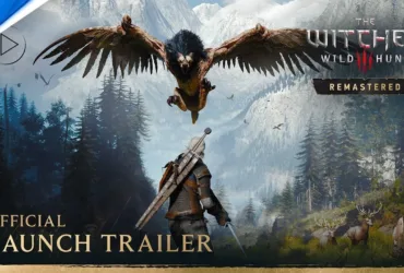 Geralt de Rívia em The Witcher 3: Wild Hunt Remastered no trailer oficial de lançamento para PS5