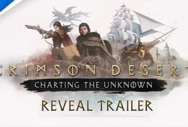 Imagem de Crimson Desert mostrando a expansão Chartering the Unknown