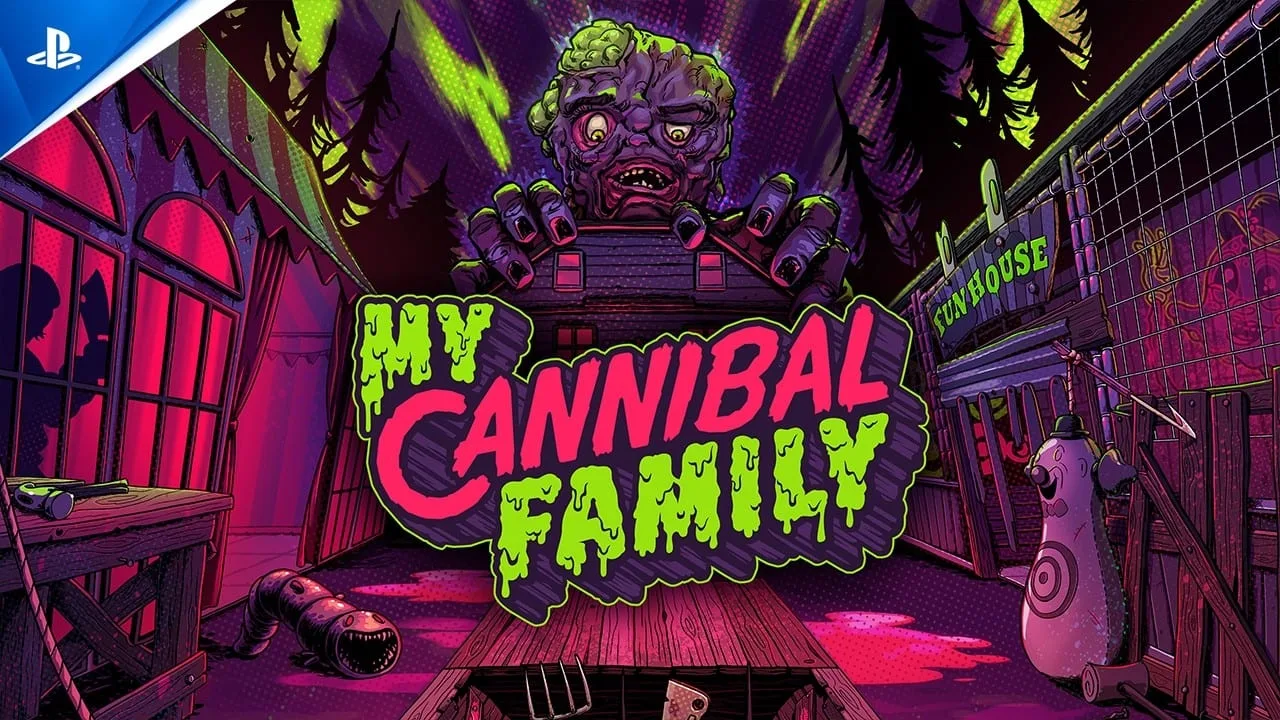 Imagem de My Cannibal Family em gameplay no PS5 publicada pela PlayStation