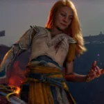 Imagem promocional de God of War: Laufey no PS5