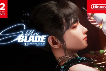 Thumbnail do trailer oficial de Stellar Blade Complete Edition para Nintendo Switch 2