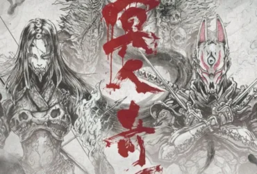 Arte de Ghost of Tsushima: Legends destacando o anime adiado para 2028