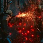 The Witcher 3 Remastered em arte de divulgação da atualização para consoles