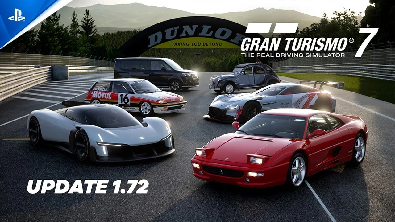 Thumbnail oficial da PlayStation para Gran Turismo 7 - October Update 1.72